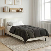 Duvet Estivo Trapuntato Antracite 135 x 200 cm Microfibra