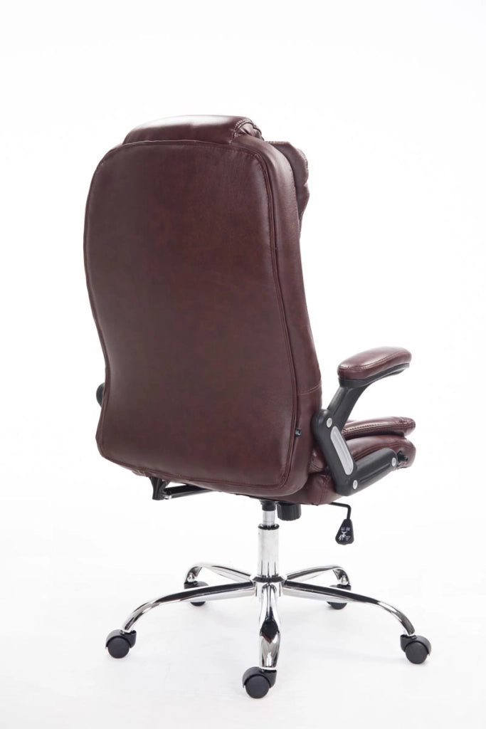Sedia da ufficio Thor in similpelle bordeauxrot