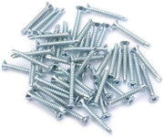 Viti autoalimentanti - Acciaio inossidabile - Piatta - Assortimento - 50 pezzi - M4.2 - Adatto per legno - AISI.