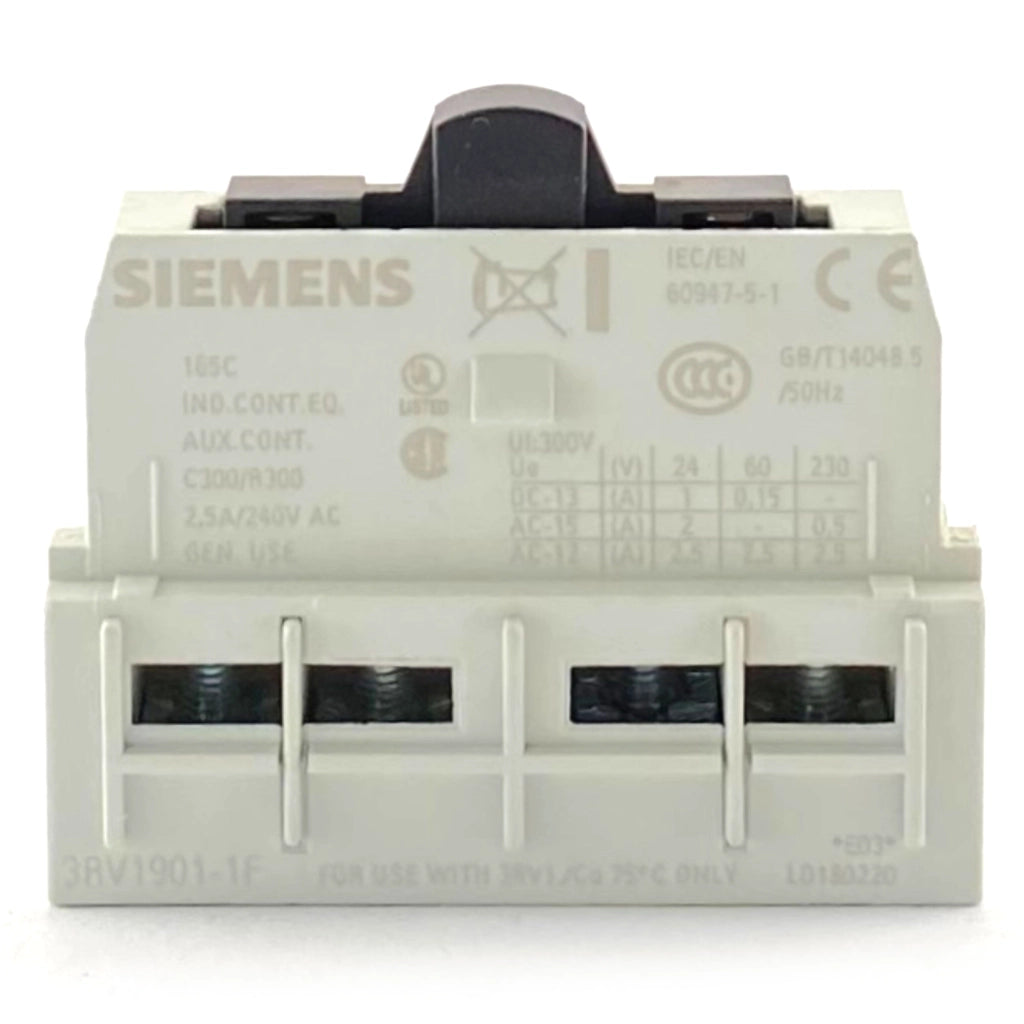 Contatto ausiliario termico frontale 1NO+1NO Siemens