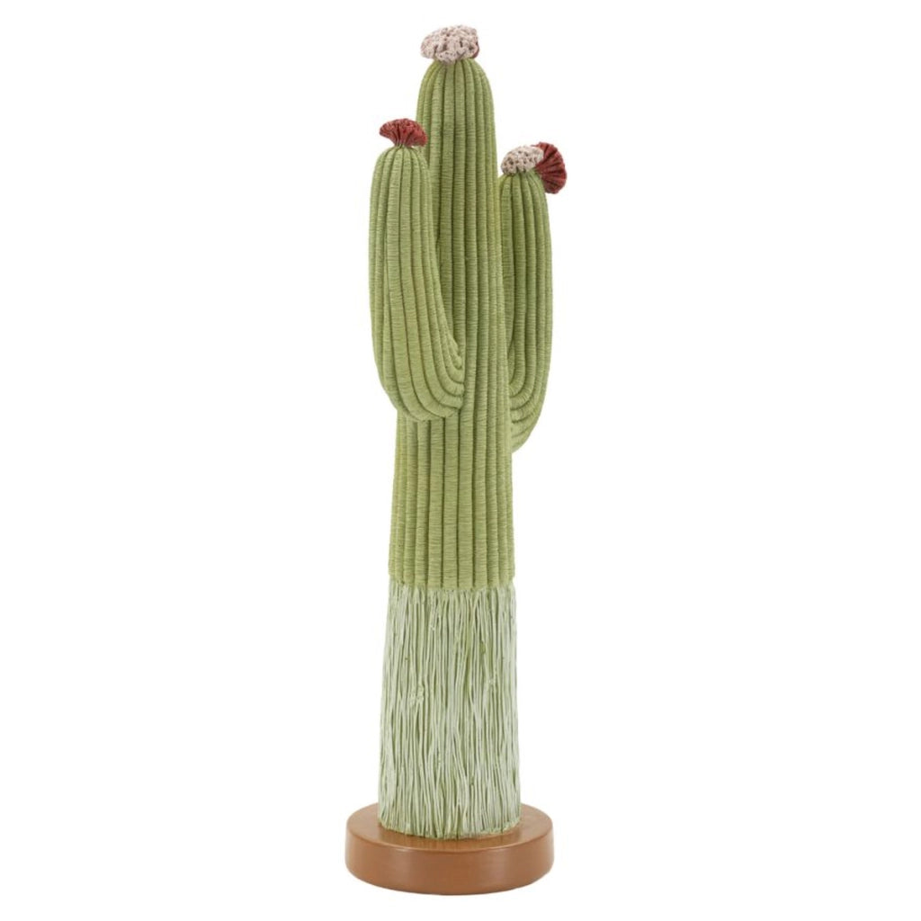 Scultura Cactus, Multicolore, Poliresina, 16,5x11x45 cm