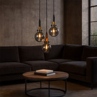 Lampada APP1125-3CP Black Gold