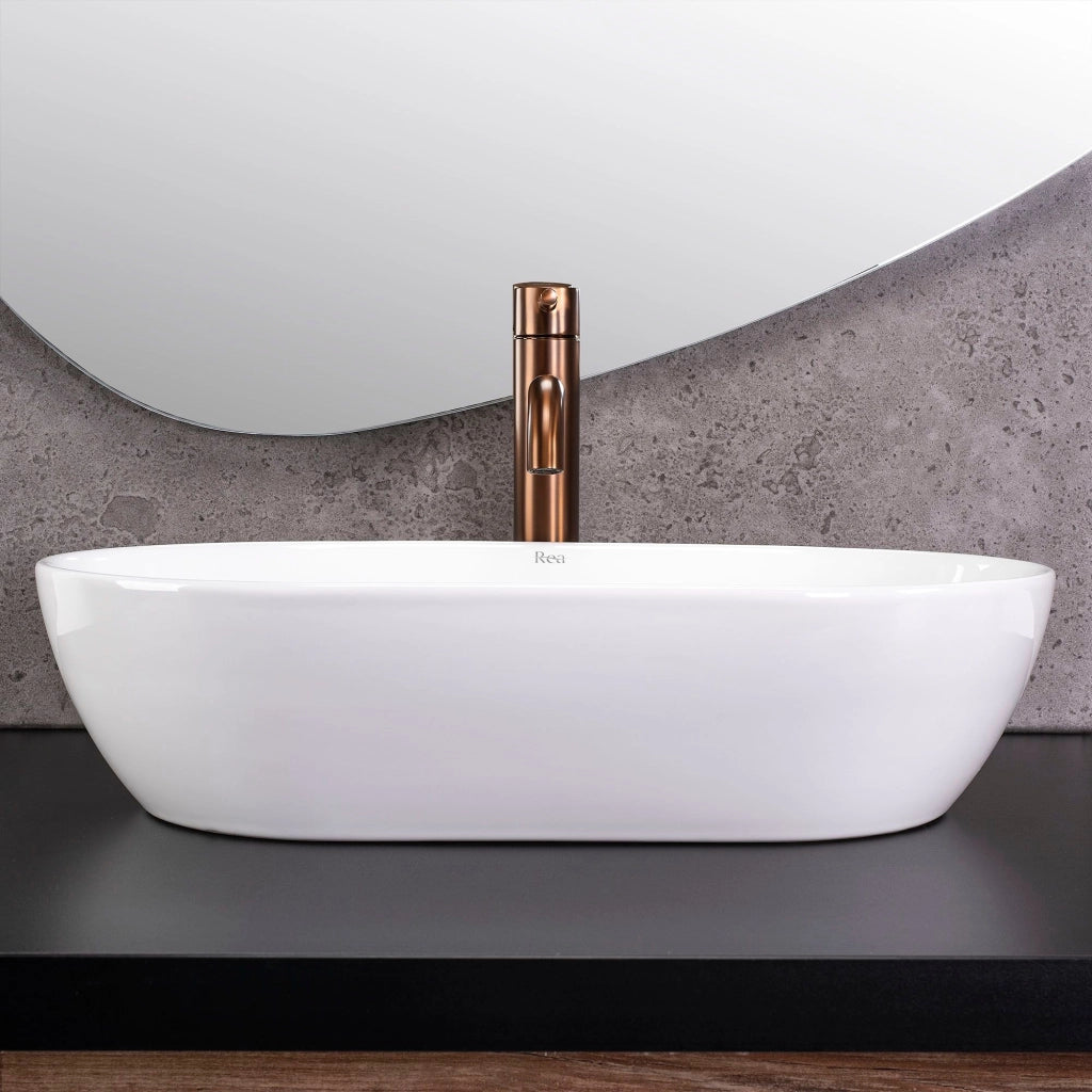 Lavabo Da Appoggio Rea Amelia 52