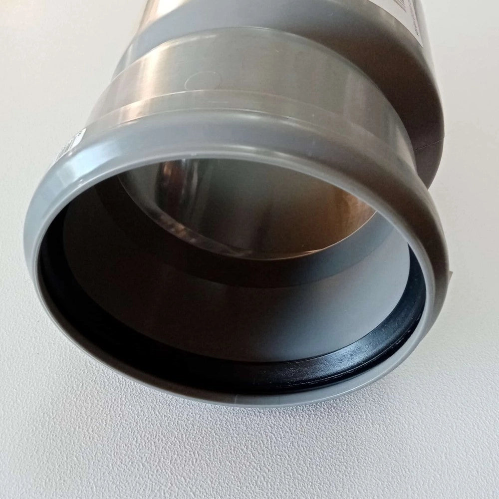 Aumento f 100 x m 110mm raccordo eccentrico con guarnizione