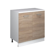 Mobile per mansarda Rion Sonoma/Bianco 80 x 83.8 cm senza inclinazione con 2 ante Vicco