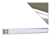 BARRA LED RICARICABILE 2W CON SENSORE DI MOVIMENTO LUCE FREDDA 6500K° - ILLUMINAZIONE AUTOMATICA PER INTERNI