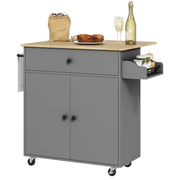 Tavolino da cucina con rotelle ¨C Minimal ¨C grigio