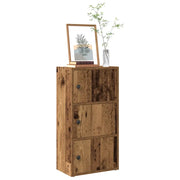 vidaXL Libreria Legno Vecchio 40x24x77 cm in Truciolato