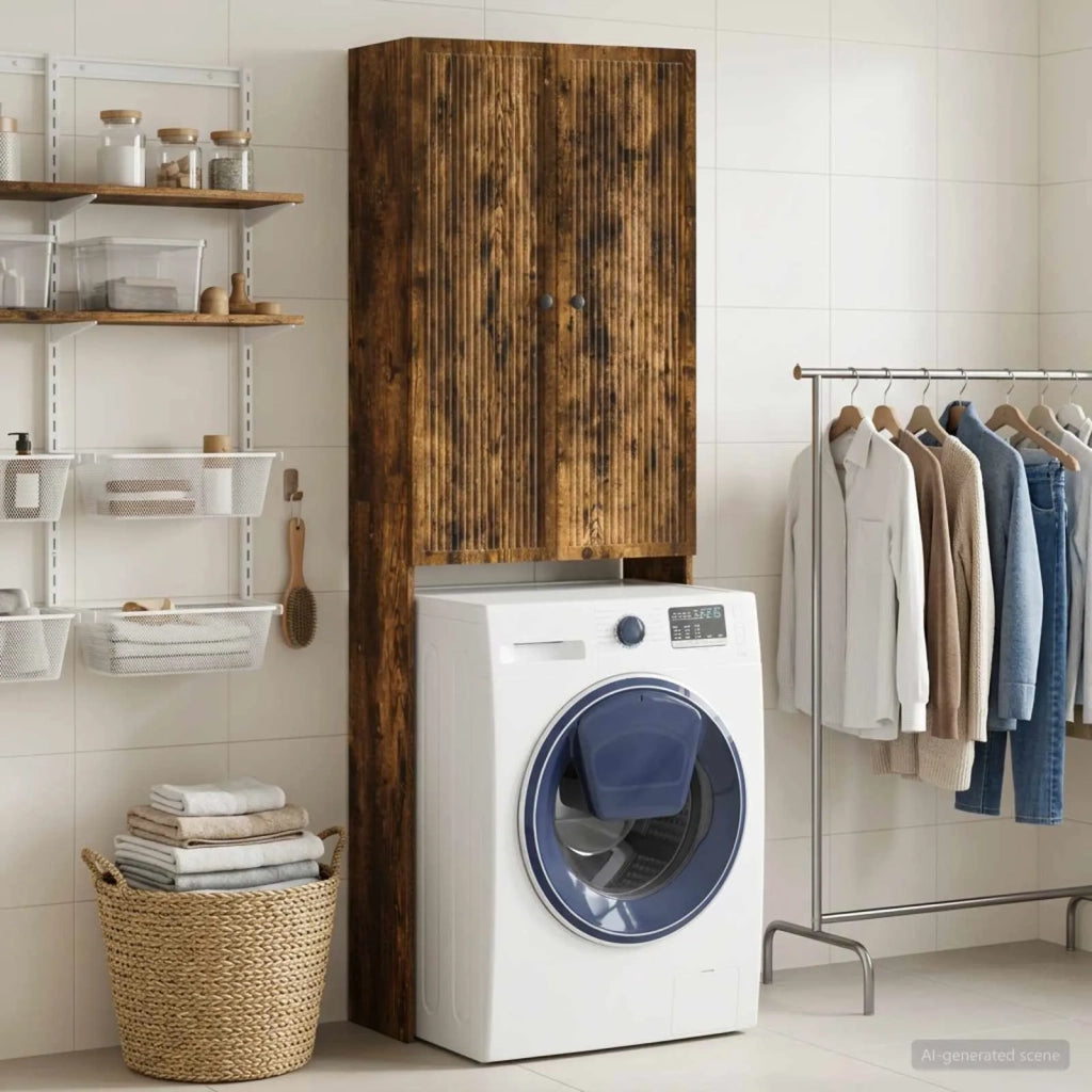 Mobile Bagno EDE Rovere Fumo 66 x 25,5 x 190 cm 896040