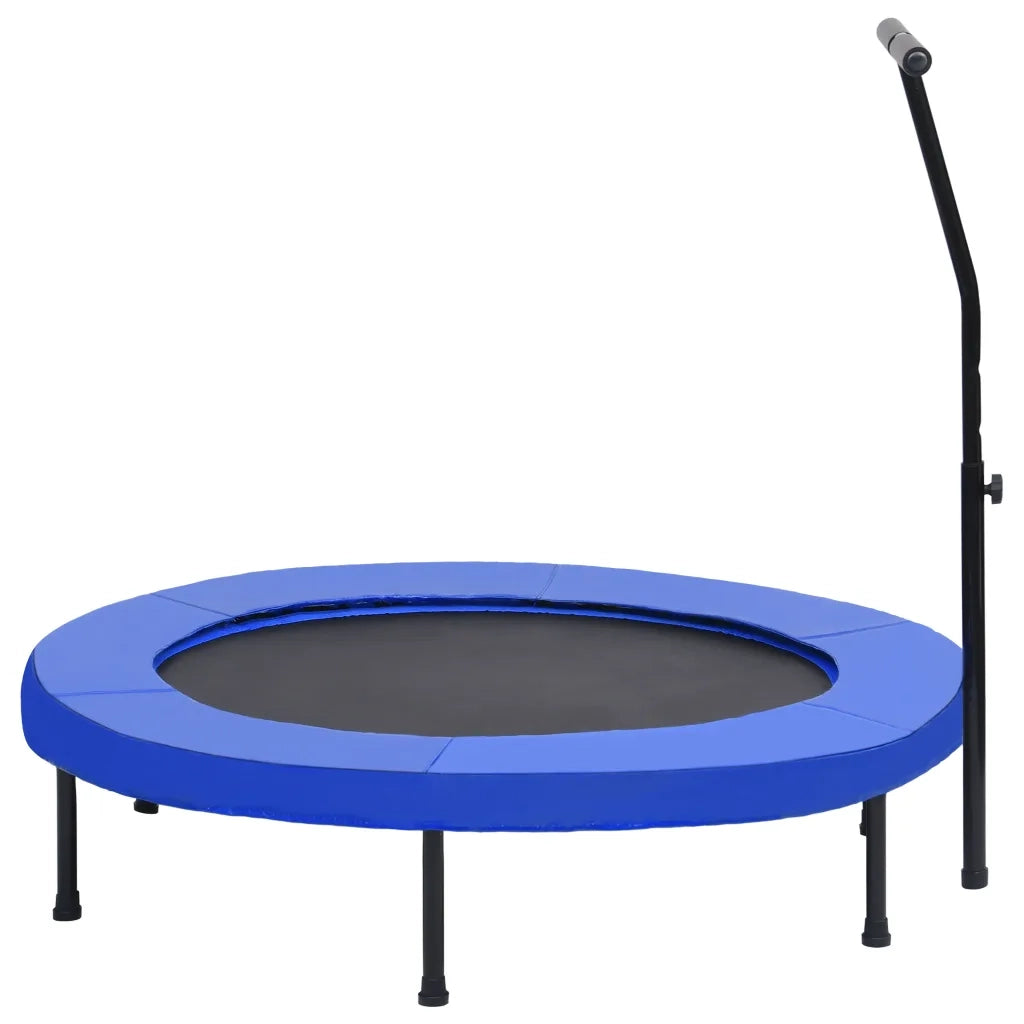 Trampolino da Fitness con Manico e Tappetino di Sicurezza 122cm 92489