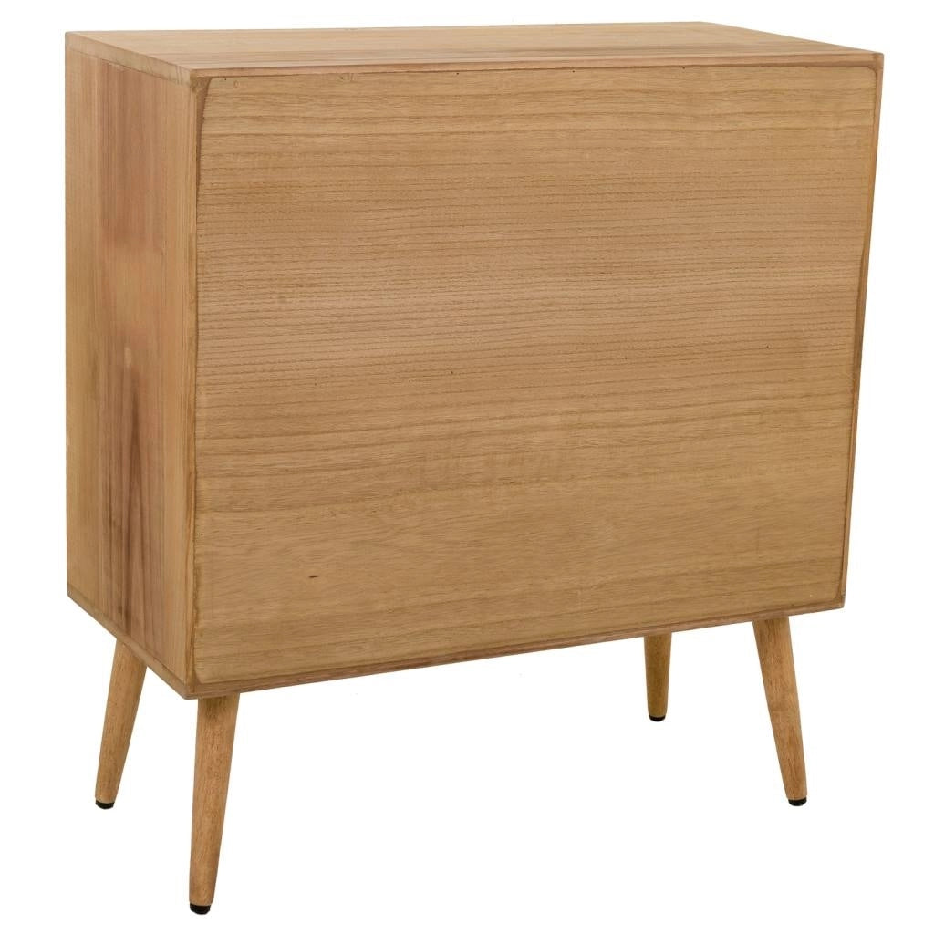 Mobile da ingresso in legno marrone 76x38x83h