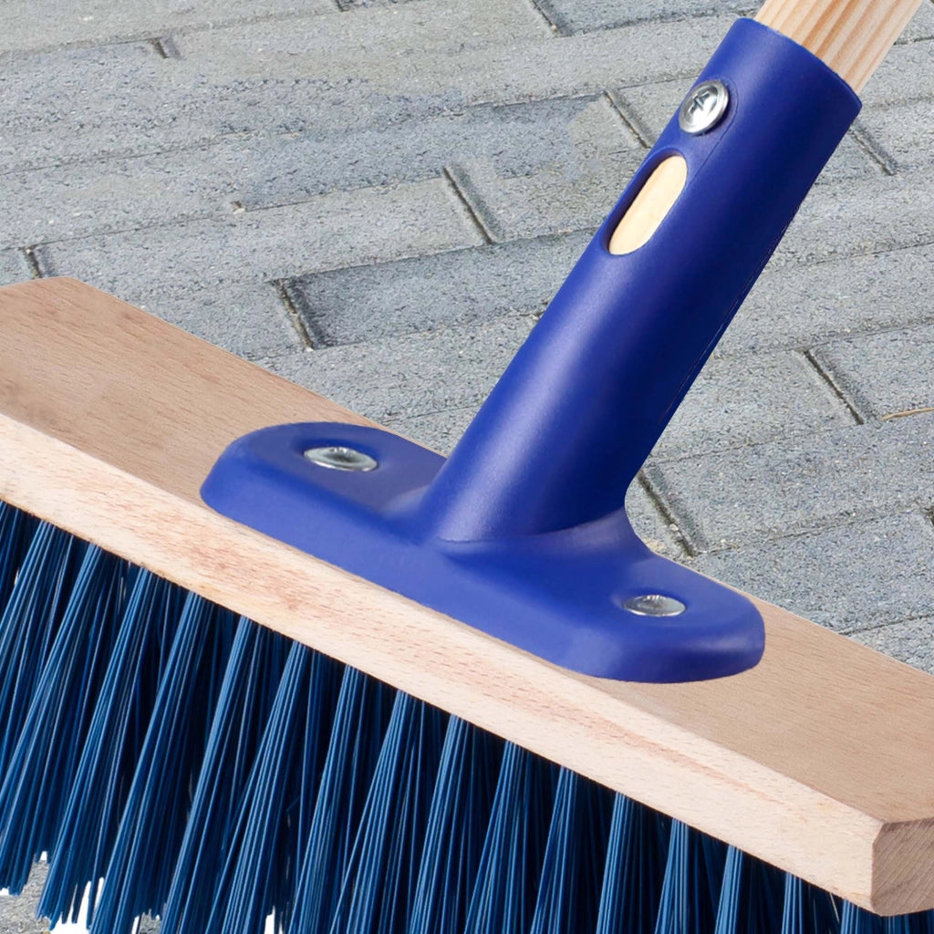 Scopa da strada KADAX da 40 cm con manico, spazzatrice in legno