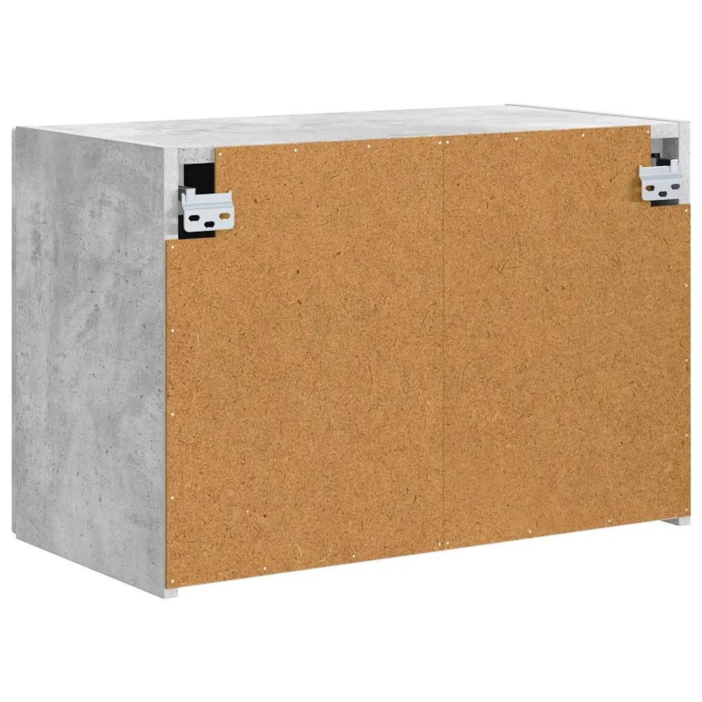Mobile TV da parete Grigio cemento 59,5 x 31 x 40 cm 892335