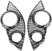 Copertura di decorazione per sterzo a fibra di carbonio per Smart Fortwo/Forfour 2015-2021