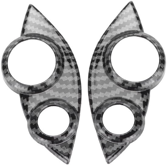 Copertura di decorazione per sterzo a fibra di carbonio per Smart Fortwo/Forfour 2015-2021