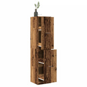 Armadietto da Farmacia Legno Vecchio 40x41x174,5 cm Truciolato 3309652