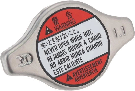 Capotermometro in metallo - Compatibile con Suzuki Jimny/SX4/Swift/Vitara MK3 - 1 pezzo - Codice OEM 17920-75F00 - Eccellente sigillatura - Prevenzione di fughe di liquido di raffreddamento - Coperchio del liquido di raffreddamento