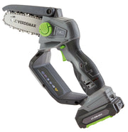 Potatore a Batteria Verdemax PE20 per Arbusti Piante 20V Lama da 12 cm con Batteria