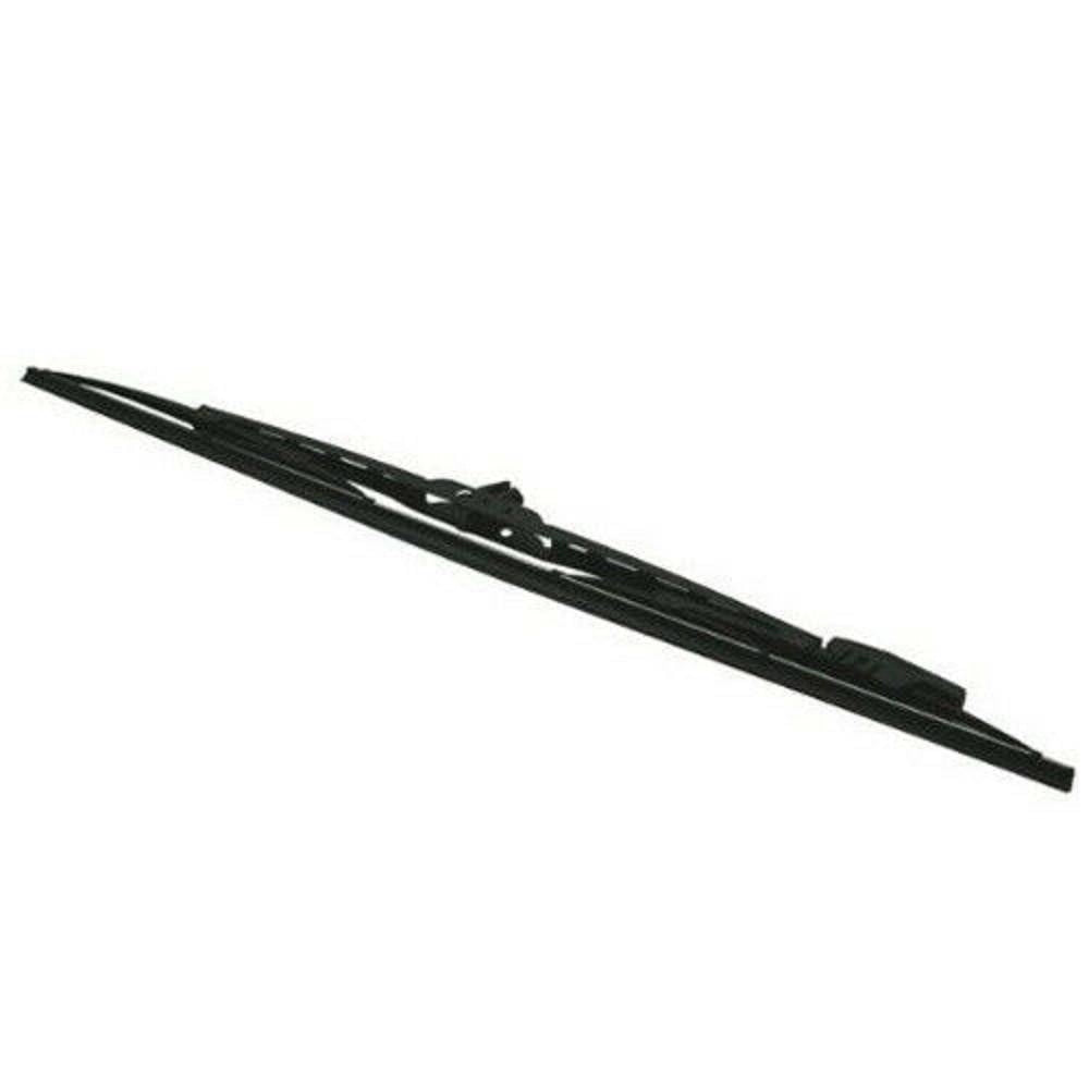 Trade Shop - Spazzola Tergicristallo Standard Singola Per Auto In Metallo E Gomma 61 Cm -