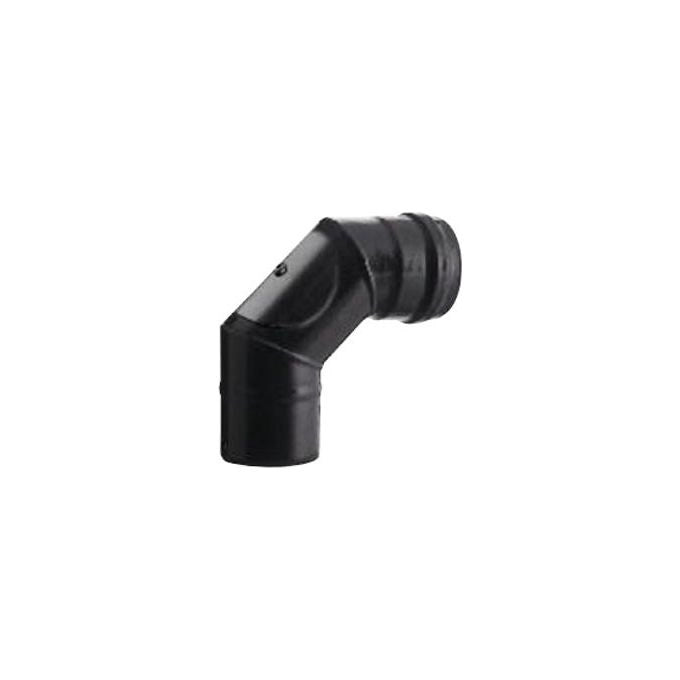 SAVE Fumisteria Plus PN808 Gomito per canna fumaria Nero