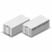 Calcestruzzo cellulare blocco is olante masc. h.25 sp.400 kg 1mq