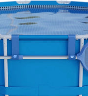 Supporto per Scopa, Blu, 2 supporti, Supporto per Scopa da Piscina, Accessori per Piscine di Stoccaggio, Realizzato con Plastica Riciclata