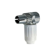 01635 Connettore Tv-Rd-Sat Femmina 90 Bianco