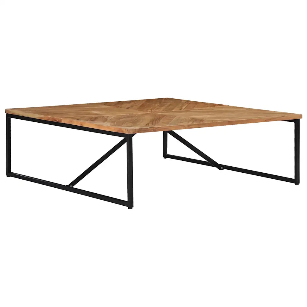 Tavolino da CaffÃ¨ 110x110x36 cm Legno Massello di Acacia cod mxl 24893