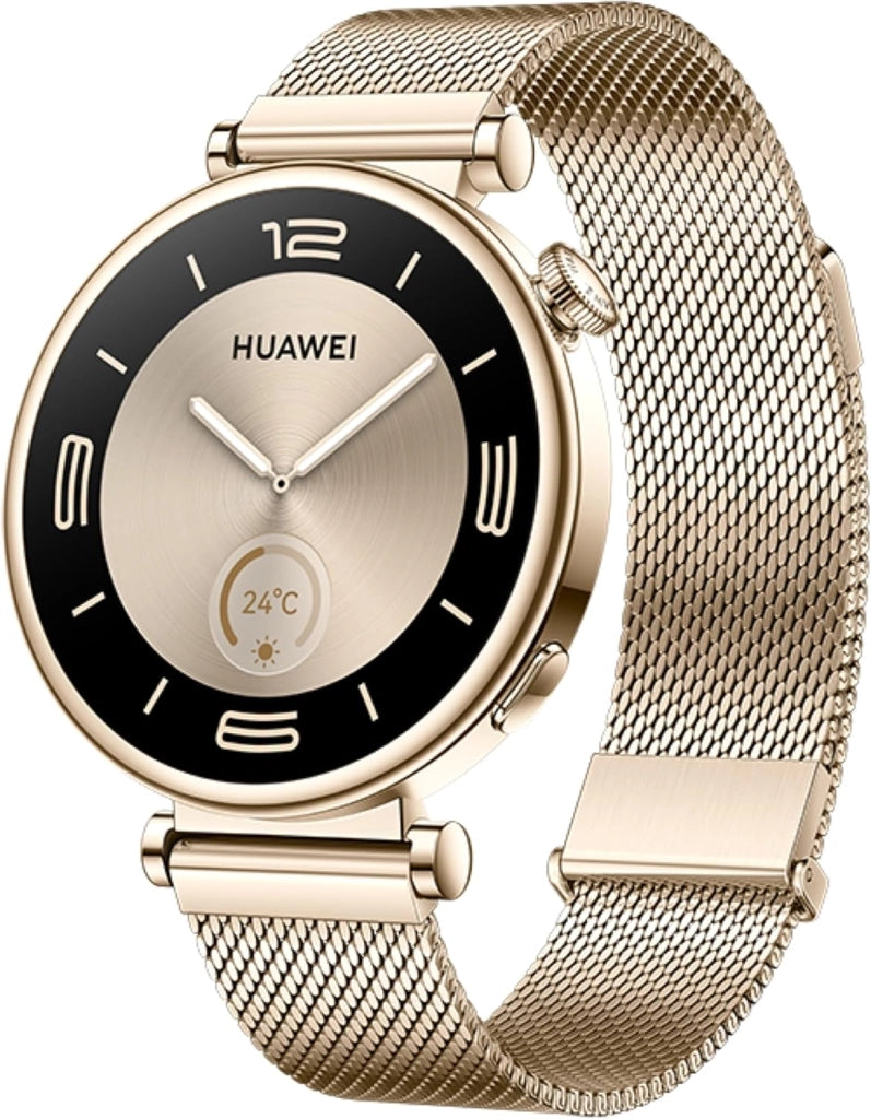 HUAWEI WATCH GT 4 41mm Smartwatch, Batteria fino a 7 giorni, Android e iOS, Analisi calorie, Monitoraggio della salute 24h, SpO2, GPS, 100+ sport, Versione italiana, Silver
