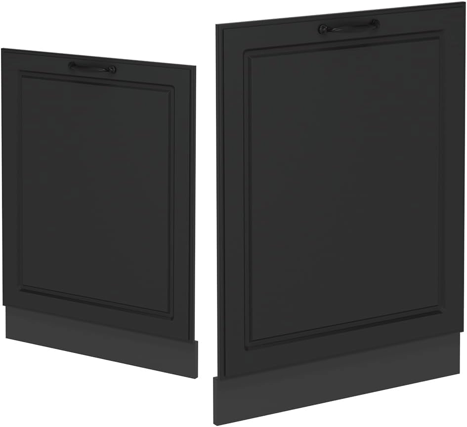 Pannello frontale della lavastoviglie R-Line, Antracite casa di campagna, 60 cm, PL Antracite, per la libera combinazione all'interno di sistemi cucina modulari
