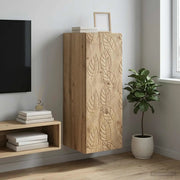 Mobiletto a muro Rovere Artigianale 33 x 34,5 x 90 cm 898764