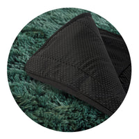 AIO FACTORY 80x120 cm TAPPETO PELOSO ANTISCIVOLO Tappeto morbido verde