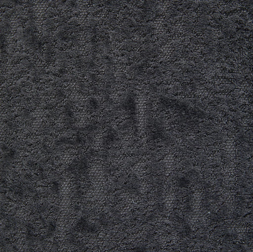 Divano letto 2 posti pieghevole in ciniglia grigio scuro; 157x84x65 cm