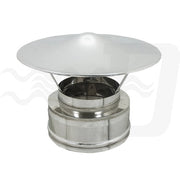 CAPPELLO CINESE INOX DOPPIA PARETE- Diam. 80x130- DK- pezzi 1