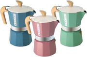 Moka a color 3 tazze - Macchina per caffè - 3 colori