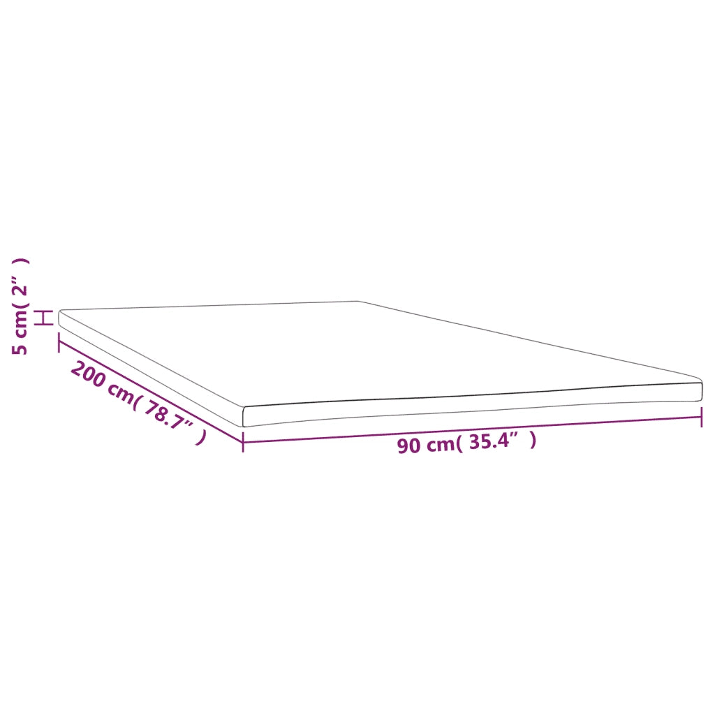 Coprimaterasso 90x200x5 cm CFW3060449
