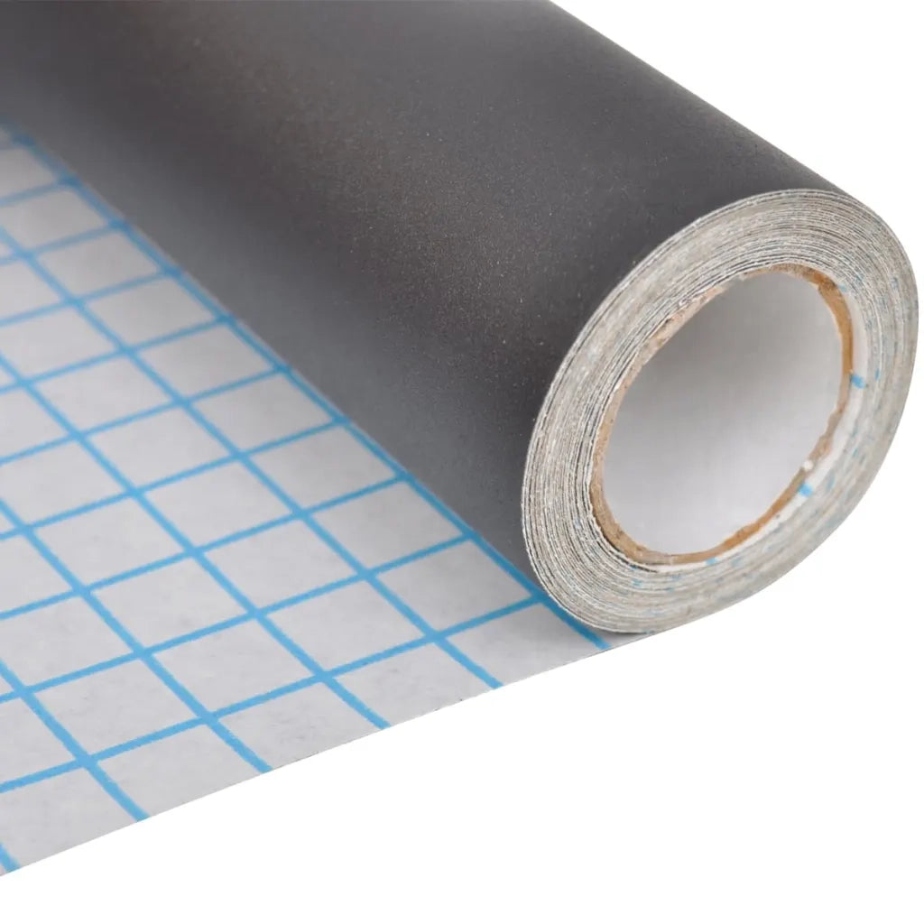 Lavagna Adesiva da Parete 0,6x2 m 2 Rotoli con Gessetti CFW7610022