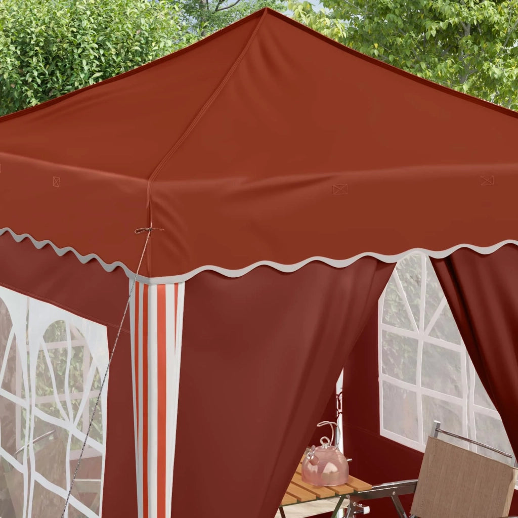 Tenda per feste a pop-up 195 x 195 x 245 cm Terracotta