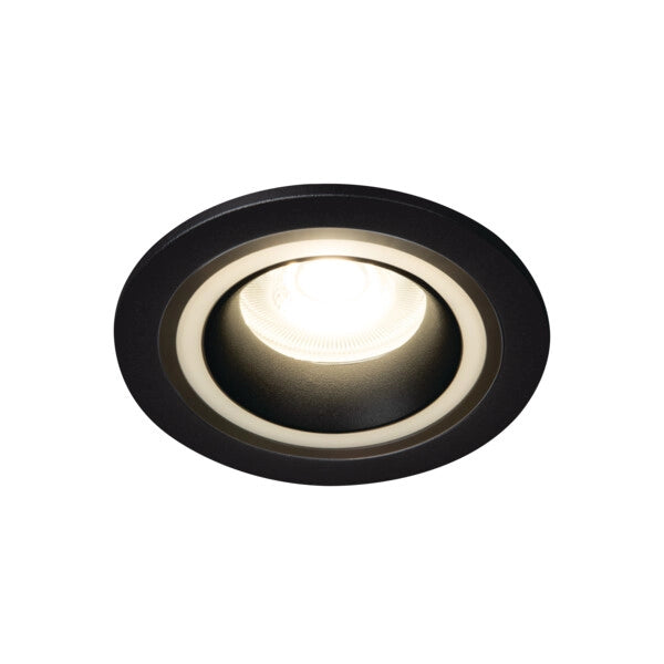 Faretto da incasso soffitto nero Kanlux Feline 37250