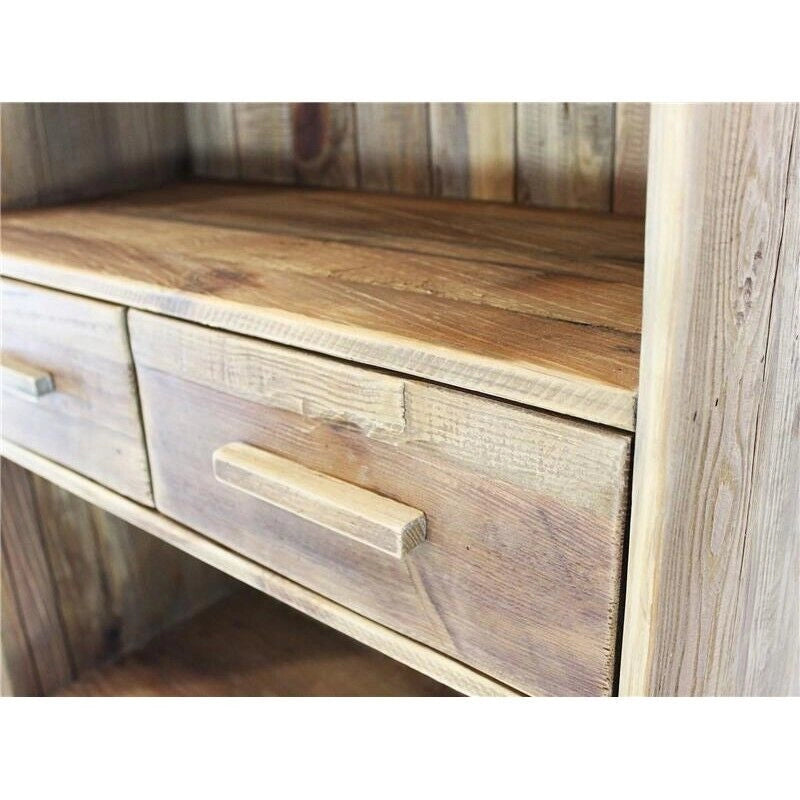 LIBRERIA ALYCE IN LEGNO DI PINO RICICLATO 80 X 40 X H190 CM