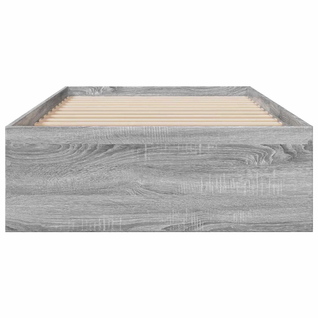 Telaio del letto con storage Sonoma grigio 80 x 200 cm 3429529