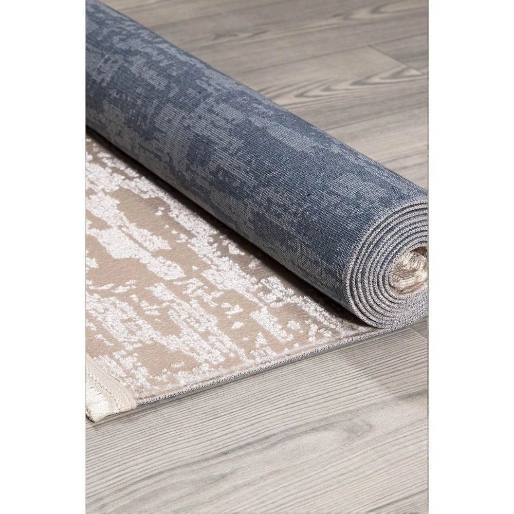 Tappeto antiscivolo superficie lucida Angel 160x230 colore cappuccino