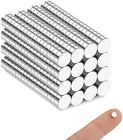 240 pezzi di magneti forti 5x2mm, magneti neodymium extra forti piccoli magneti per frigorifero magneti forti rotondi mini magneti per cartellone magnetico, lavagna bianca, cartellone da parete, ufficio