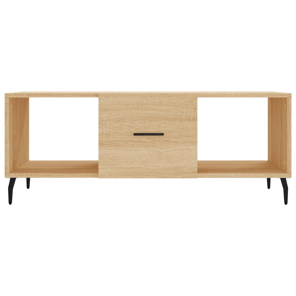 Tavolino da Salotto Rovere Sonoma 102x50x40cm Legno Multistrato 829319