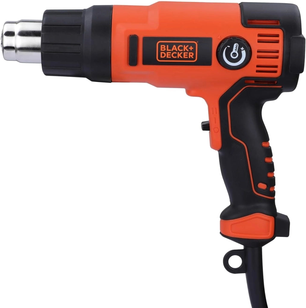 Black+decker kx2200k-qs pistola termica ad aria calda, sverniciatore potenza 2000w