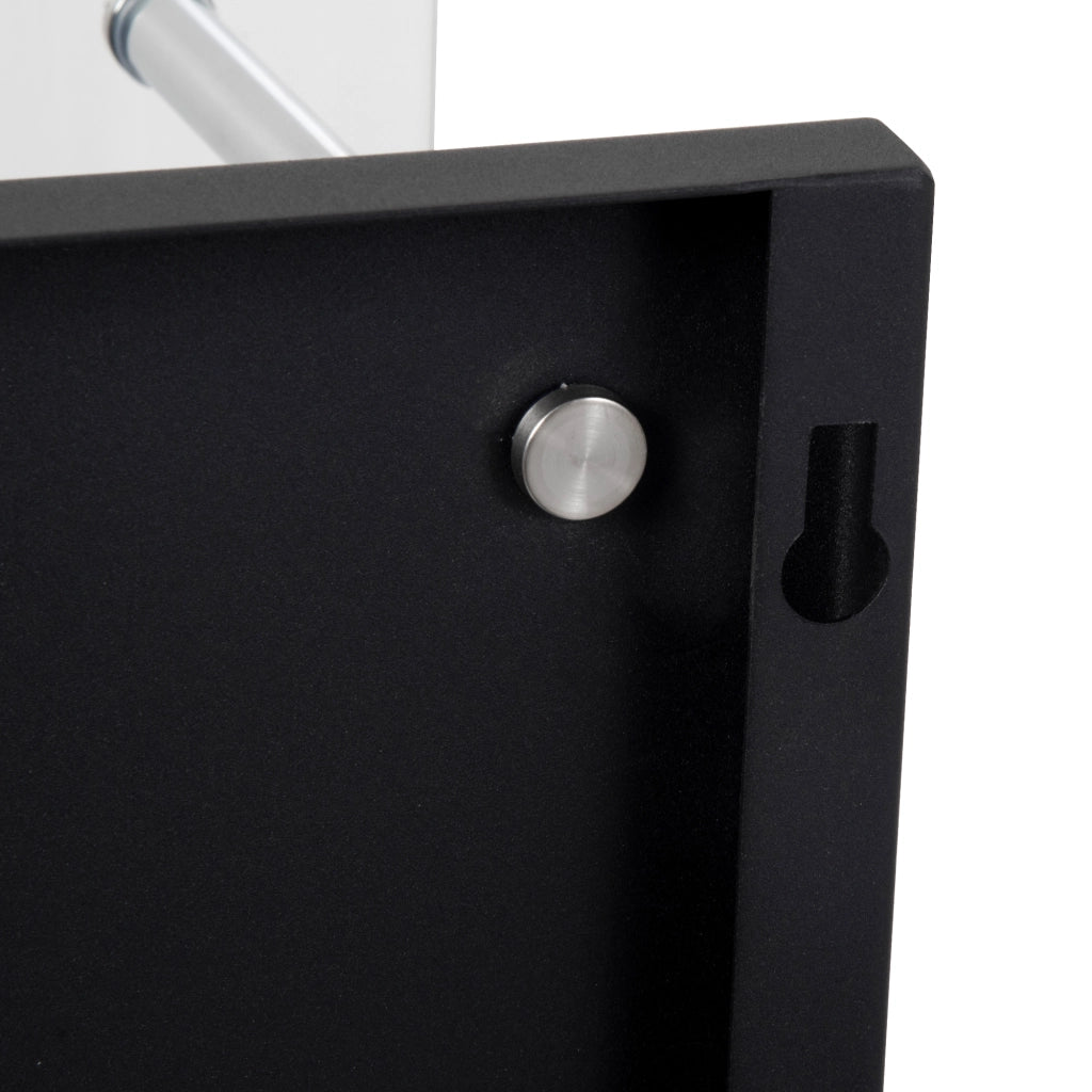 Caminetto a bioetanolo ¨C zephmum ¨C 60x22x40 cm nero
