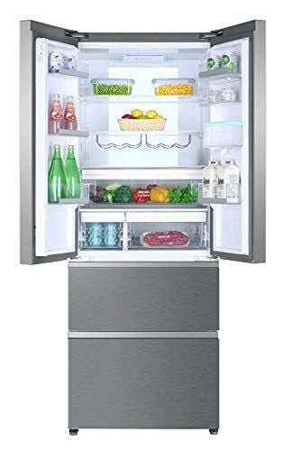 Haier FD 70 Serie 7 B3FE788CPJW frigorifero side-by-side Libera installazione 458 L E Platino