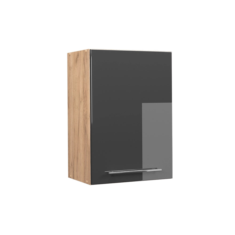 Vicco Pensile da cucina Antracite lucido 50 cm
