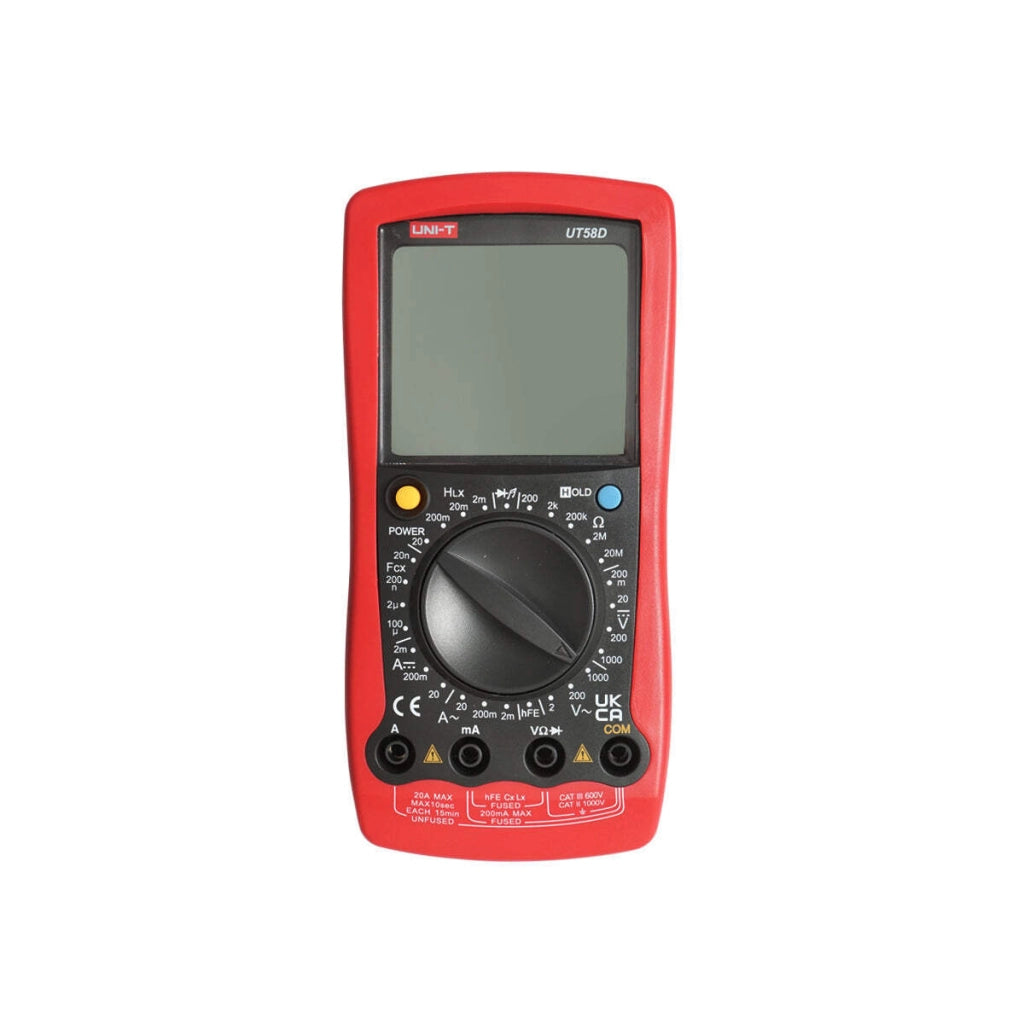 Multimetro digitale a 7 funzioni UT58D, UNI-T