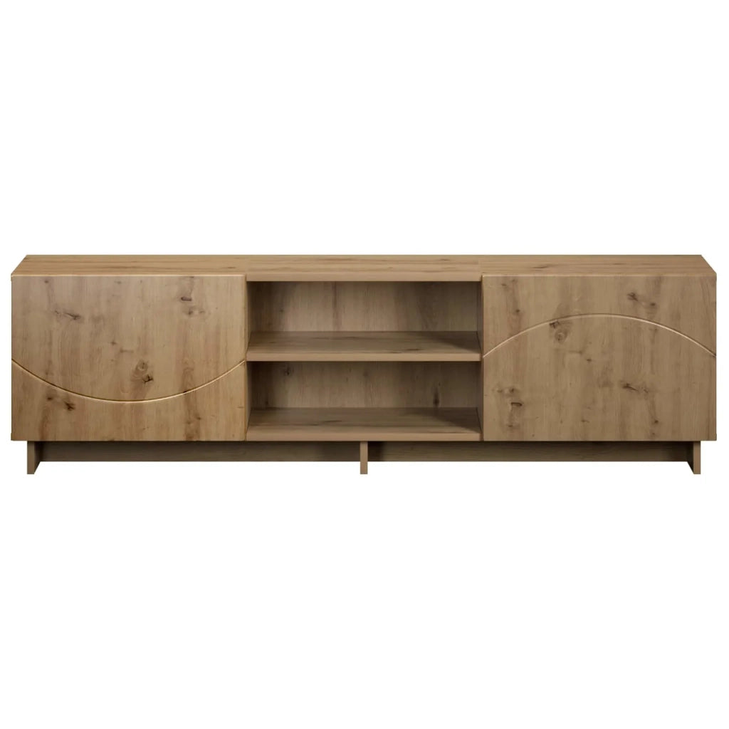 Supporto TV 140 x 34.5 x 40 cm Rovere Artigianale 8011494